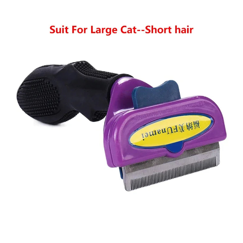 Cat & Dog Brush for Grooming, Hair Removal, and Massage