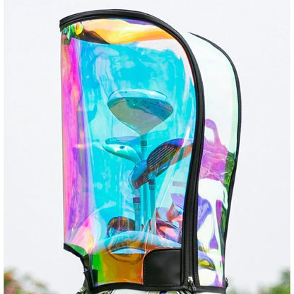 Golf Bag Cap PU Transparent Laser Seven Color Unisex