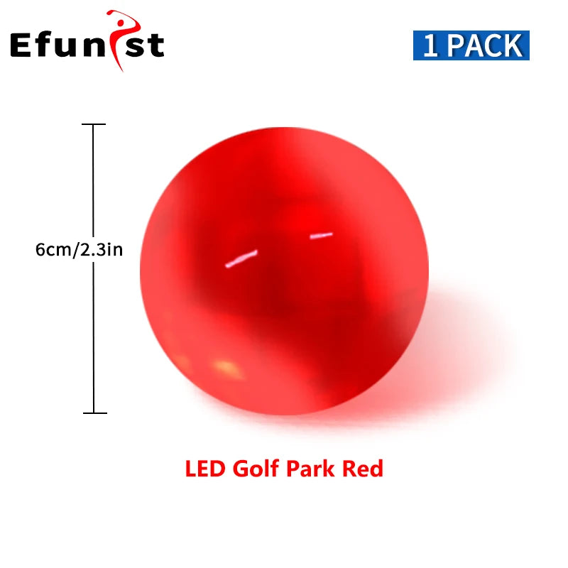 Golf Park Ball Matte Glossy Golf Balls Mixed Color Blue Yellow Red Green Park Golf Ball Golf Accessories Drop Shipping