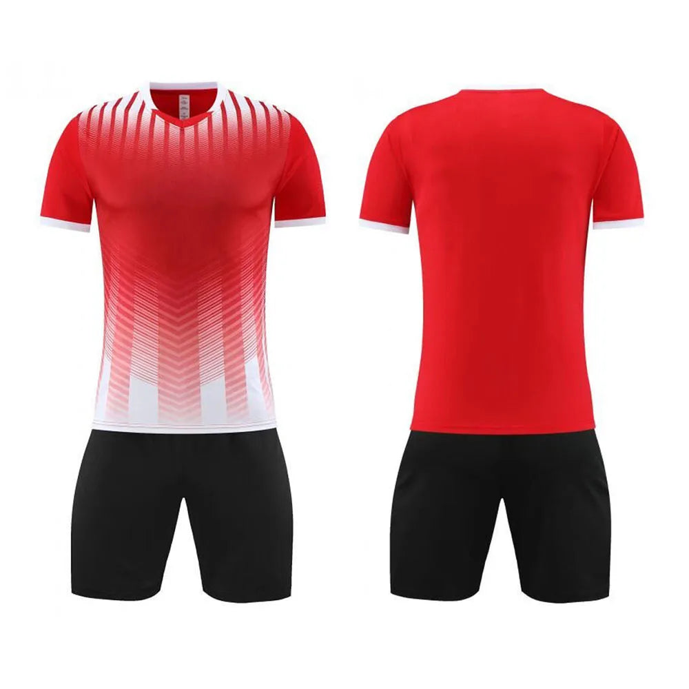 Adult Kid Football Jerseys Men Customize Soccer Uniform Sports Equipment Women Futsal Sportswear Child Training Tracksuit Outfit