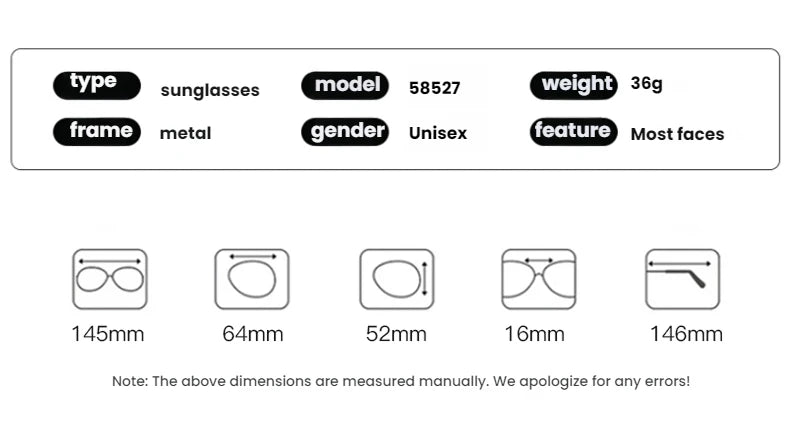 MAYBACH Sunglasses Luxury brand for Men and women Classic Sun Glasses High Quality Eyewears Pilot Goggle UV 400 Protection 527