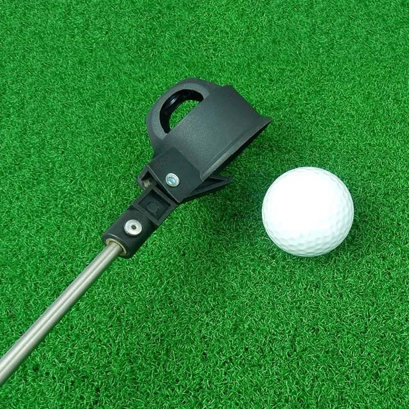 Golf ball retriever 8 section stainless steel telescopic golf ball pickup