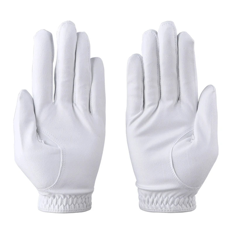 Golf Gloves Men's Glove Left/Right Hand 2 color Soft white Dark Grey Swing Putting Training particles Breathable Namib Gloves