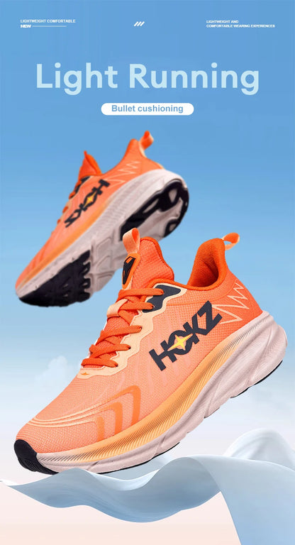 Carbon Plate Air Cushion Running Shoes Unisex Cushioned Walking Shoes