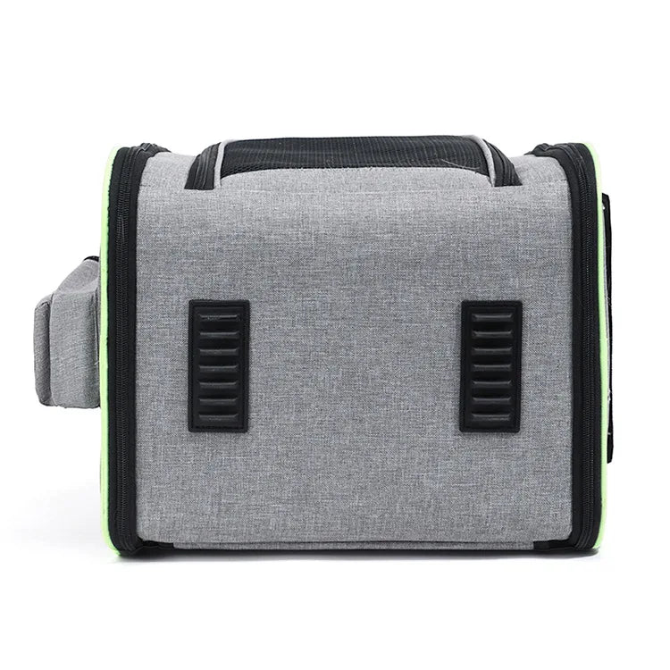 Cat Carrier Backpacks Expandable Cat Backpack with Shade Cover, Breathable Mesh Pet Carrier Backpack Bag for Travel Hiking Campi