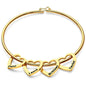 Women’s Stainless Steel Name Bracelet – Personalized Heart Jewelry