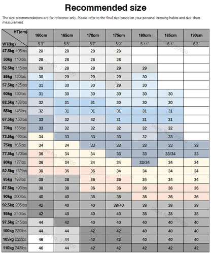 Men's Fitted Stretch Jeans Cotton Denim Straight Leg Business Casual