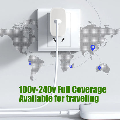 30W USB Type-C PD Fast Charger For iPhone 11-16 Pro Max Plus