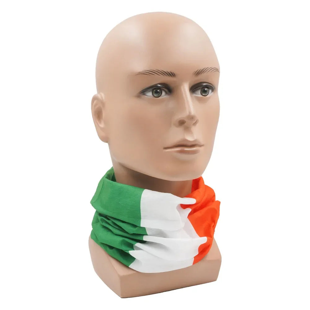 World Football Fans National Flag Face Bandanas Spain France Korea Mexico Germany Seamless Neck Gaiter Men Women Headwear Scarf