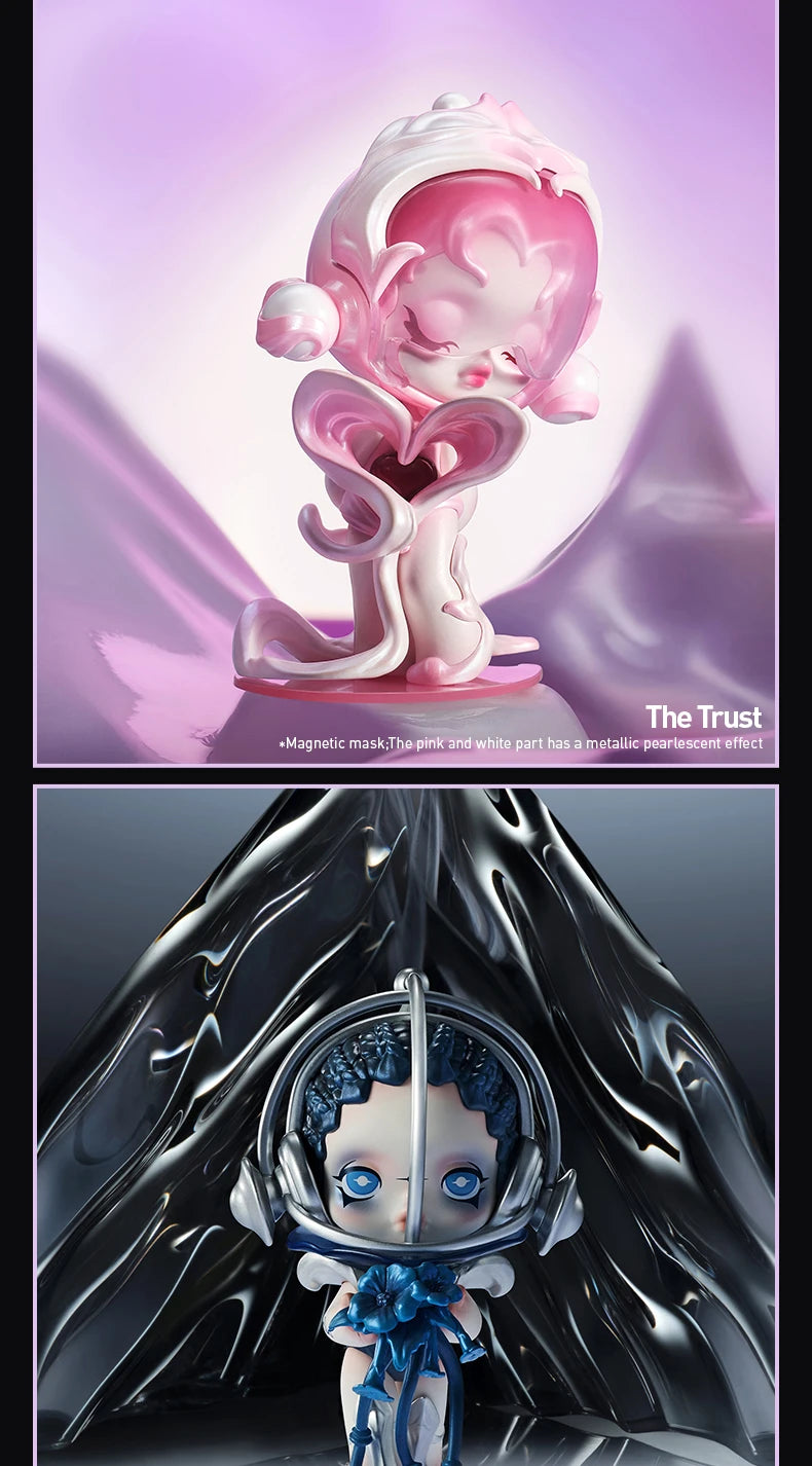 POP MART Skullpanda The Sound Series Blind Box Mystery Box Guess Bag Toys Doll Cute Anime Figure Desktop Ornamentsdel Girls Gift