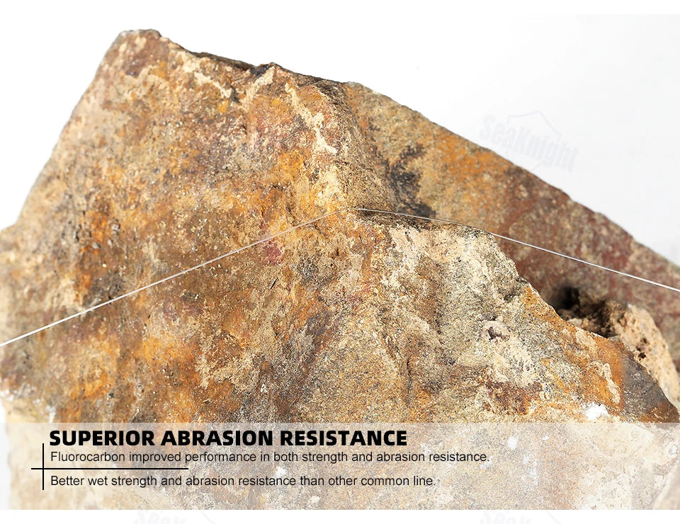 SeaKnight Brand MANSTER T2 Series 100% Fluorocarbon Fishing Line 100M, Carbon Fiber Line 3-35LB Upgrade Sinking Line Sea Fishing