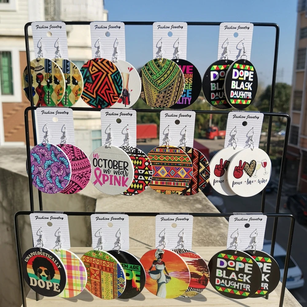 Wood Bead Cross Necklace & Bracelet Set – Religious Accessories for All