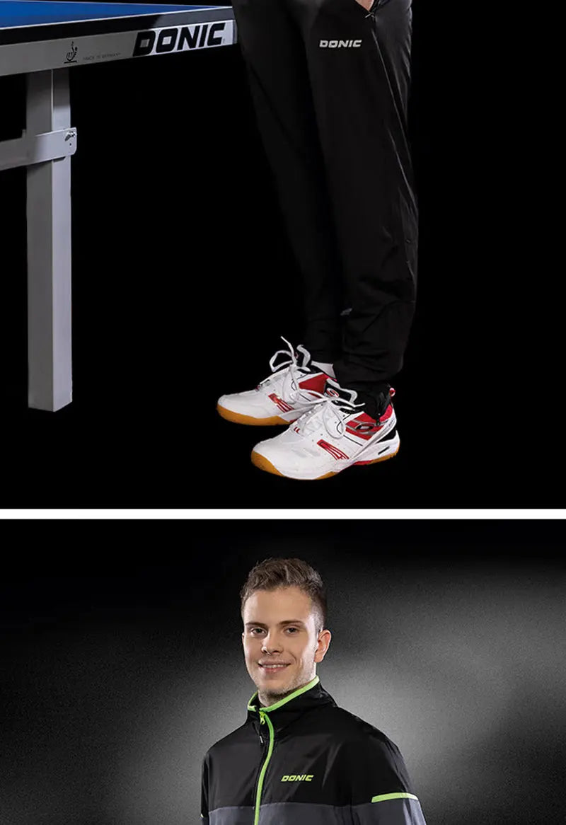 DONIC Table Tennis Clothing Suit Men Women Sports Jersey Workout Running Pants Spring Autumn Ping Pong Clothes Set