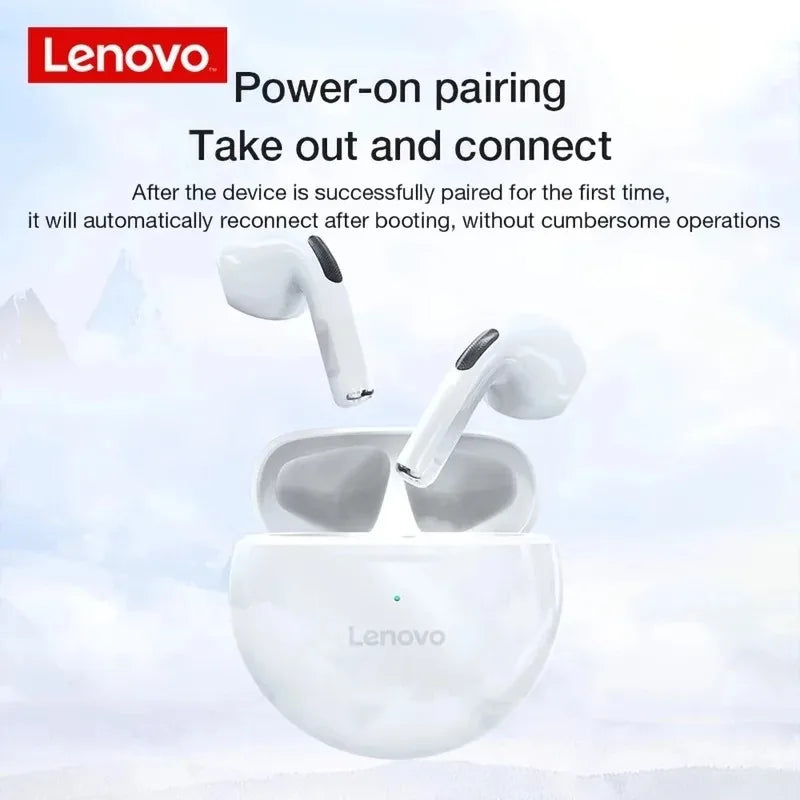 Lenovo HT38 TWS Bluetooth Earphone Mini Wireless Earbuds with Mic for iPhone Xiaomi Sport Waterproof 9D Stere Headphone