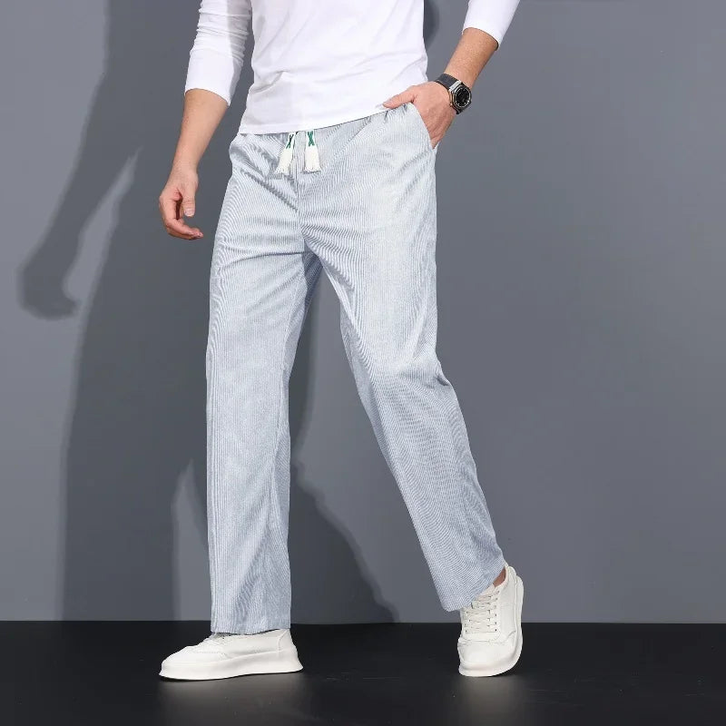 Men's Outdoor Golf Sports Windproof and Breathable Trend Straight Leg Pants Are Comfortable Fashionable Versatile Casual Pants