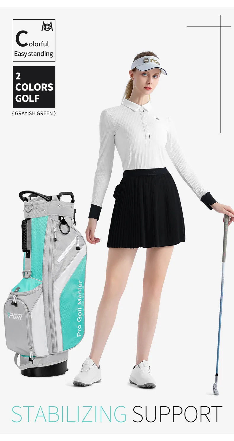 PGM Women's Golf Bags Lightweight 7-hole Bracket Bag QB148