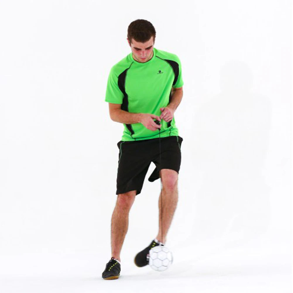 Football BALL beginner Training Soccer Ball Practice Belt Trainer Equipment Kick Standard Official profession Balls Size 2