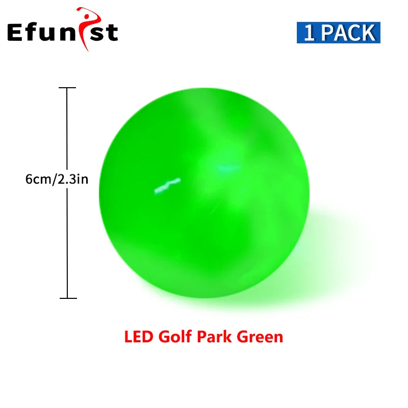 Golf Park Ball Matte Glossy Golf Balls Mixed Color Blue Yellow Red Green Park Golf Ball Golf Accessories Drop Shipping