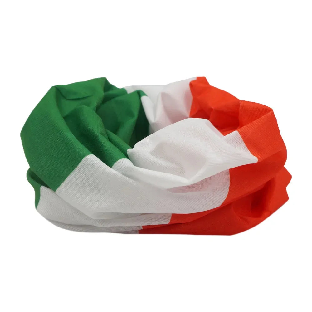 World Football Fans National Flag Face Bandanas Spain France Korea Mexico Germany Seamless Neck Gaiter Men Women Headwear Scarf