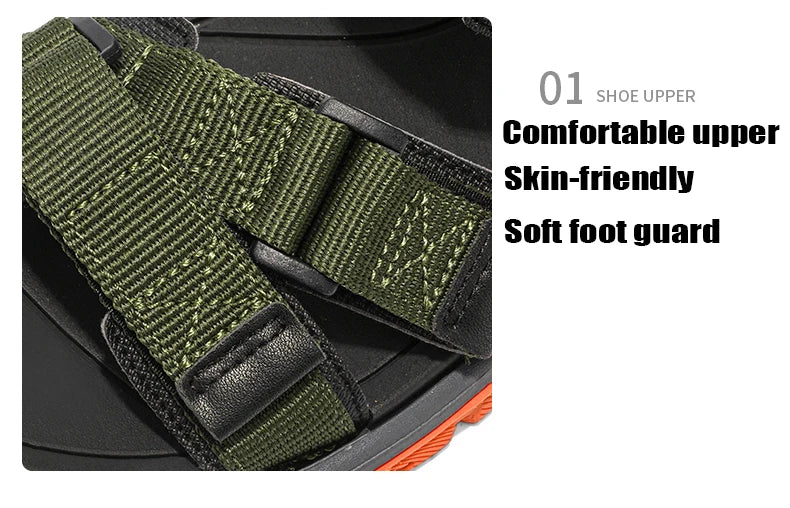 Men's Sandals Wear-Resistant Outdoor Summer Breathable EVA Insole