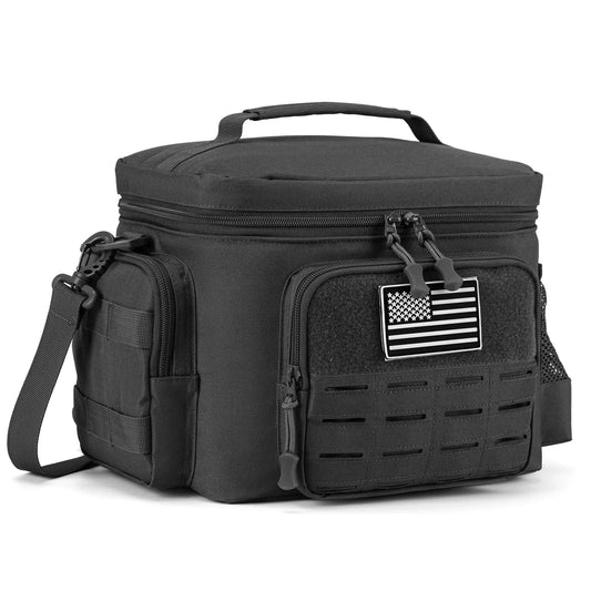13L Tactical Thermal Cooler Bag Picnic Cooler Box Camping Lunch Bag Outdoor Heavy Duty Lunch Box Cooler Backpack Camping Storage