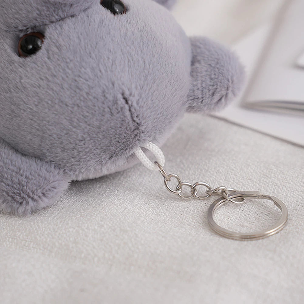 1pc Cute Bear Toys Key Chain Pendant Heart Bear Plush Toy Valentine's Day Gifts Children Kids Toy Wedding Gifts Stuffed Toy