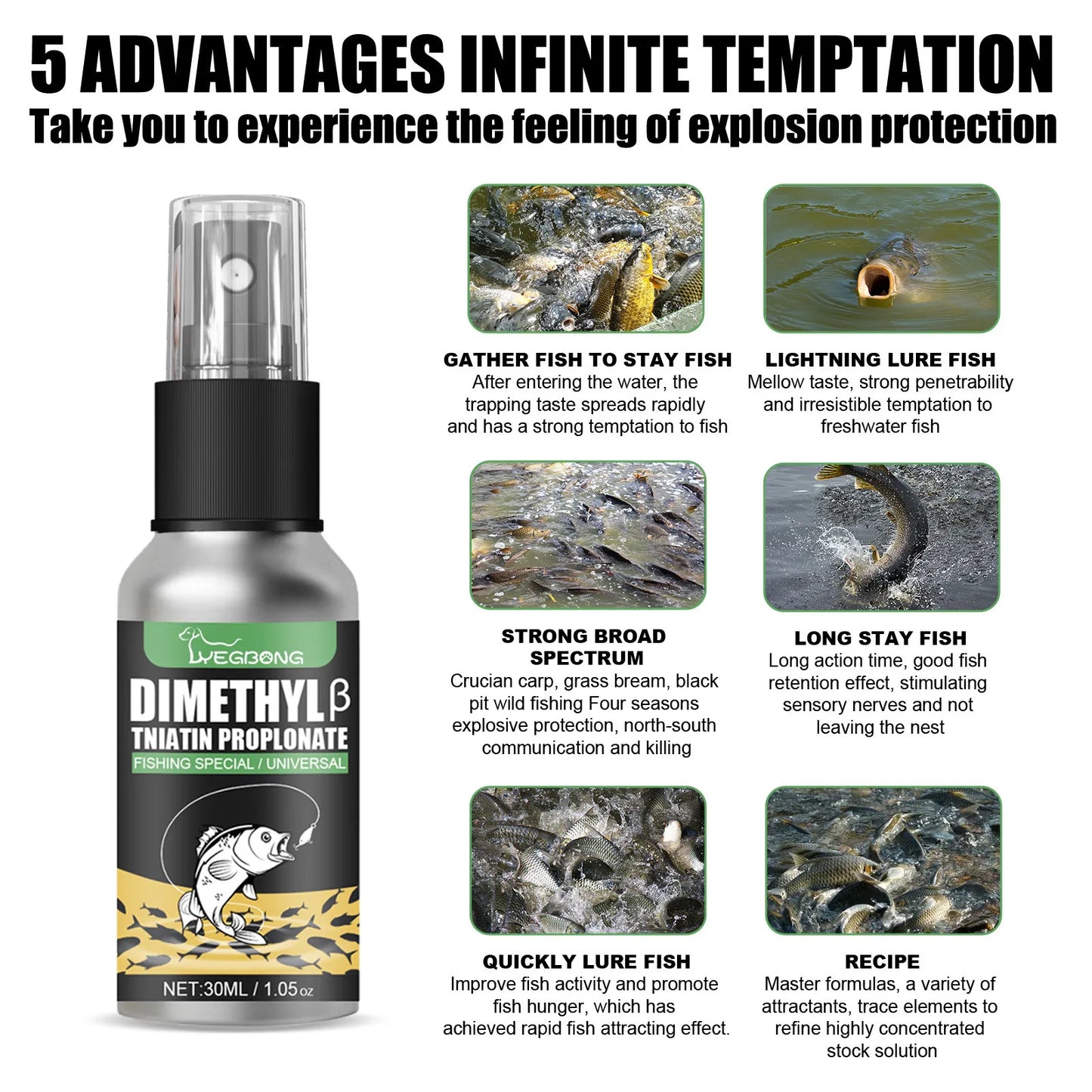 Fishing Baits Attractants 30ml Lures Liquid Attractant Natural Scent Drag For Sea River Freshwater Fish Effective Attract Fish