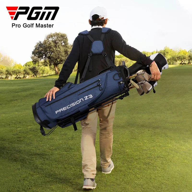 PGM Golf Bags Men Women Lightweight Multifunctional Stand Bag Can Hold a Full Set of Clubs QB074