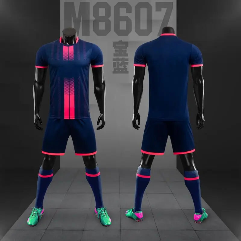 Adult Kids Football Jersey Men Customize Soccer Uniforms Sports Clothes Women Futsal Sportswear Child Training Tracksuit Outfit
