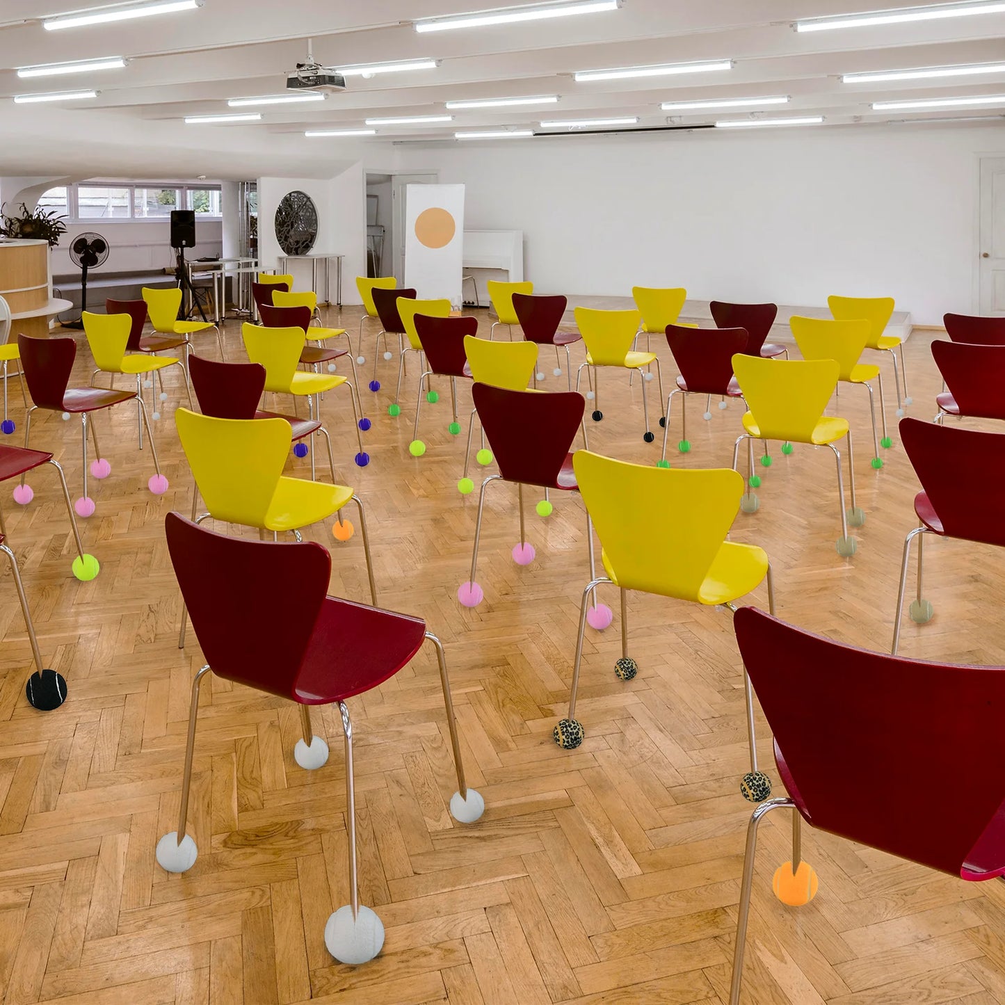 Pre-Cut Tennis Balls For Walker Fits Most Walkers and Chairs, Stay Secure Walker Tennis Balls for Reducing Noise, 4Pcs, 8Pcs