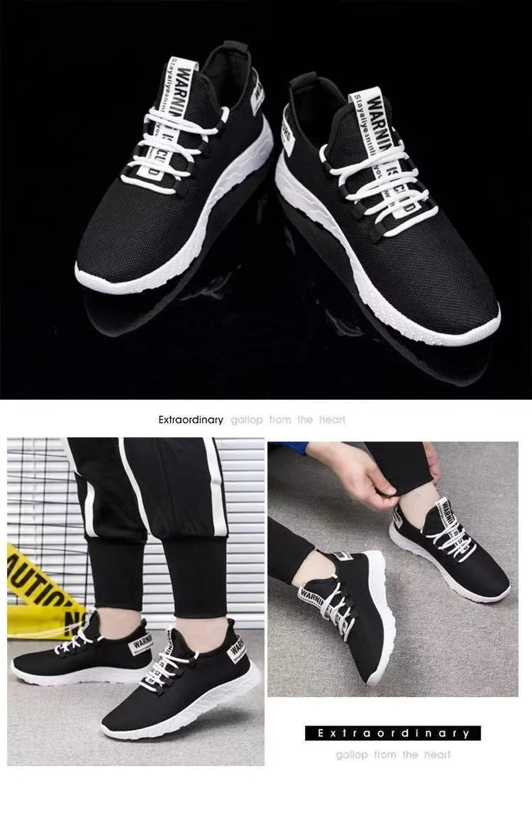 Men's Net Cloth Shoes, Lightweight Breathable Casual Sneakers