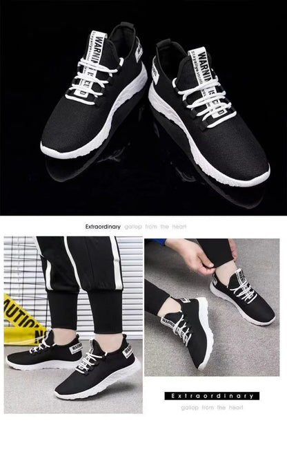 Men's Net Cloth Shoes, Lightweight Breathable Casual Sneakers