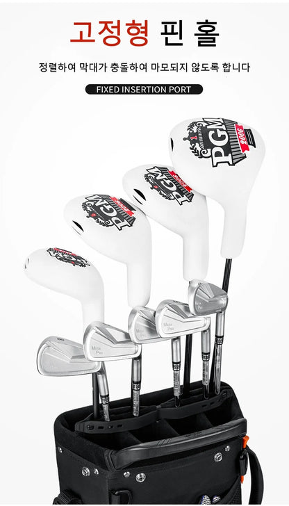 Golf Club Bag Backpack Nylon Ultra Lightweight Waterproof Fixed Insert