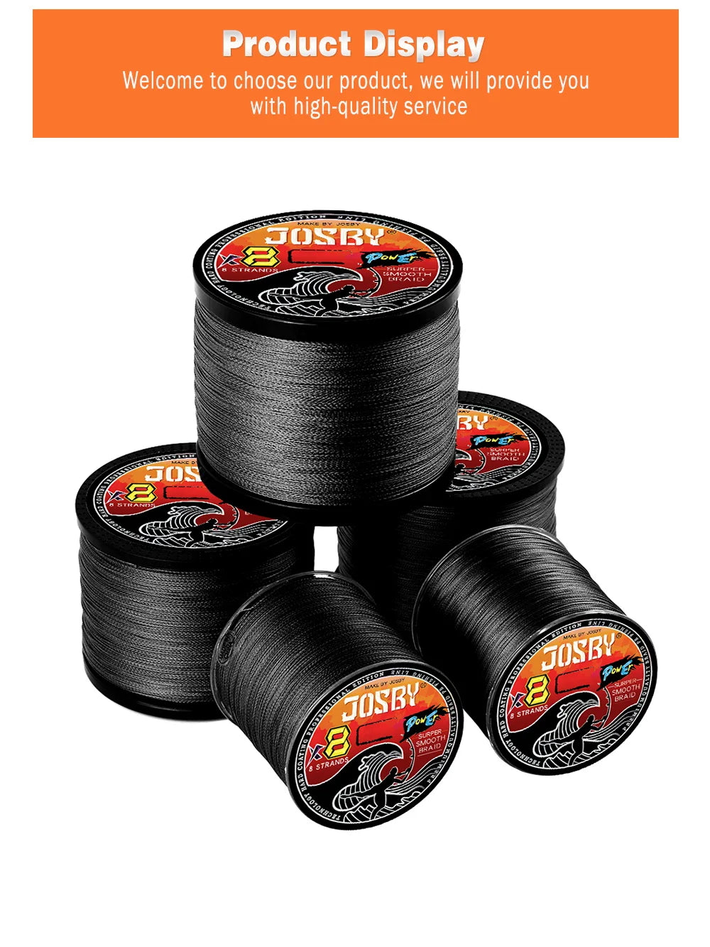 Braided Fishing Line 8 Strand 100M 300M 500M 1000M Spinning PE Multifilamento Japa Carp Fly Sea Saltwater Weave Extreme Pesca