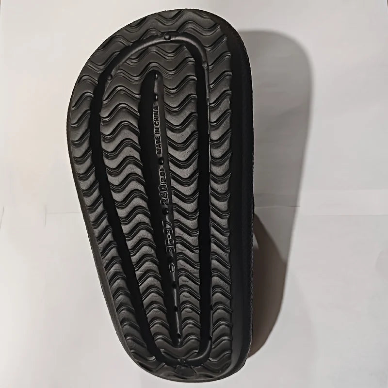 Slippers Men Women Wear Thick-soled Non-slip Summer Quarters Bathroom Shower Eva Sandals