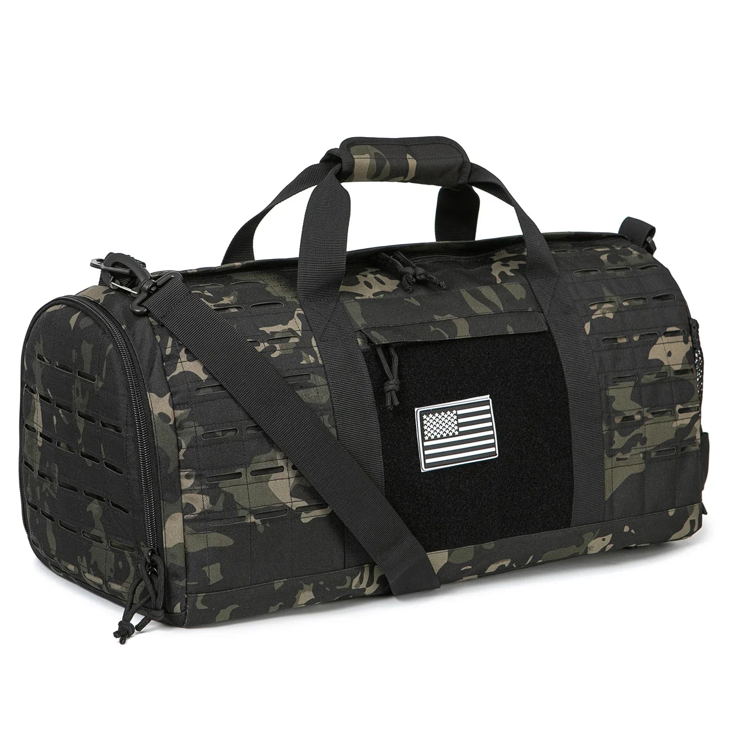 40L Sports Fitness Bag Tactical Travel Tote Men's Fitness Training Shoes Basketball Travel Bag Handy Luggage