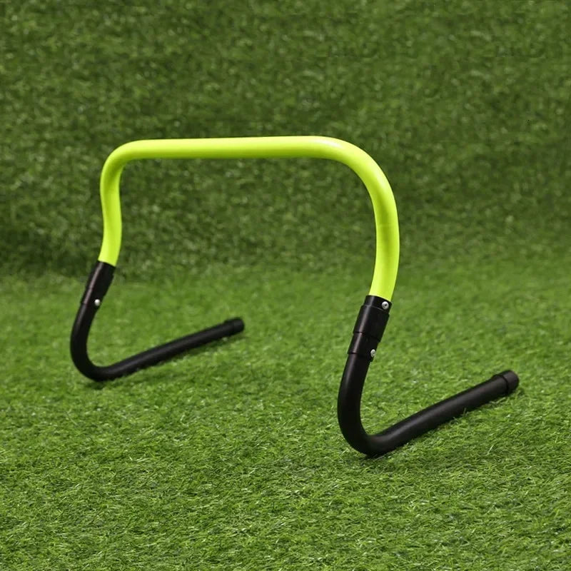 Portable Hurdles Foldable Football Training Agility Hurdle Physical Training Assistant Equipment Multifunction Mini Barrier Bar