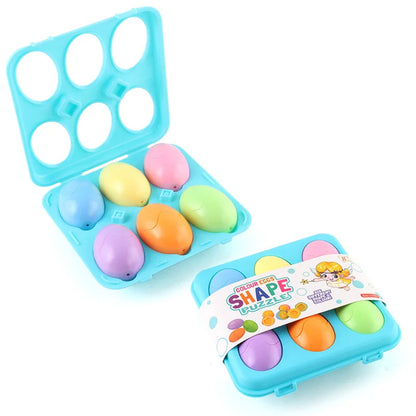 12-Piece Egg Sorting Toy Set For Sensory Learning Activity