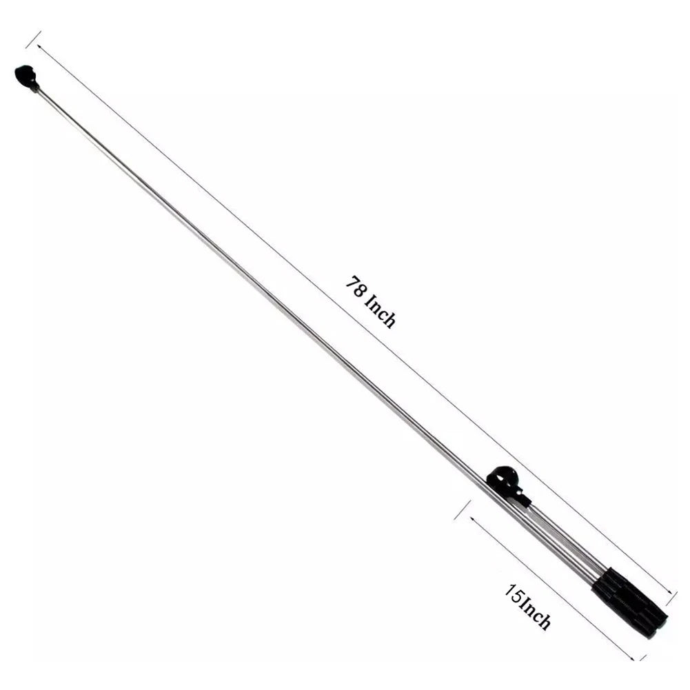 79 inch Golf Ball Retriever 8 Sections Stainless Telescopic Golf Ball Picker