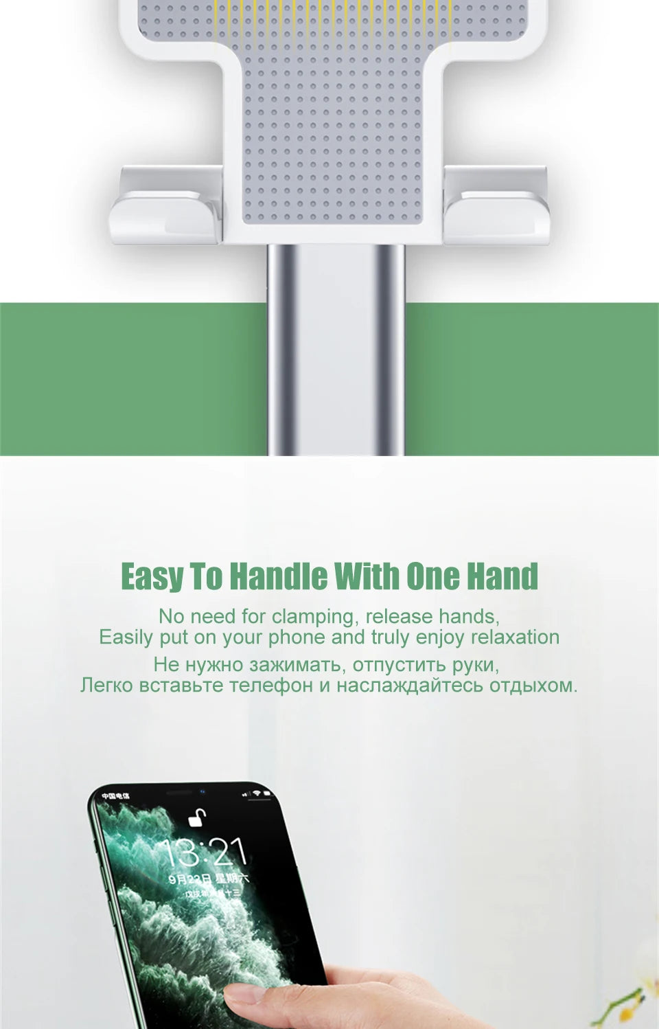 Desk Mobile Phone Holder Stand For iPhone 16 15 iPad Xiaomi Adjustable Desktop Tablet Holder Universal Table Cell Phones Stand