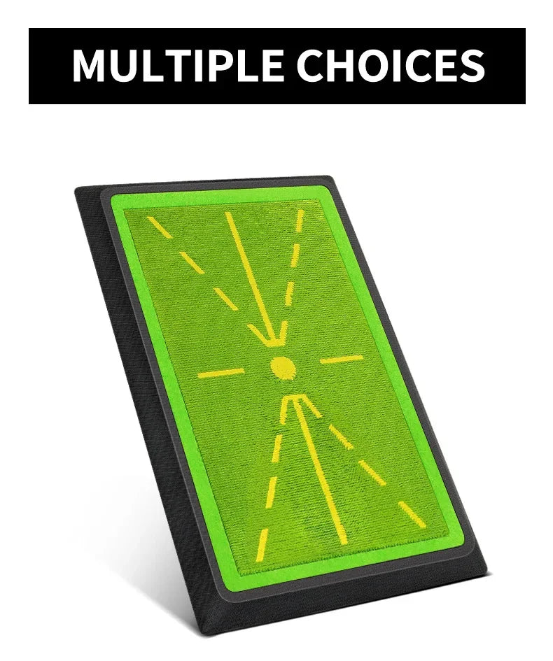 PGM High Quality Golf Training Pad for Swing Detection Batting Ball Trace Directional Mat Swing Path Pads Swing Practice Pads