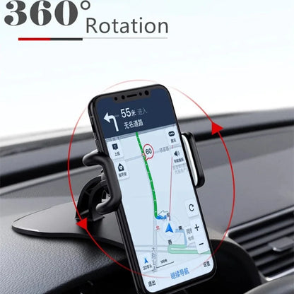 360 Degree Rotating Car Phone Holder Universal Dashboard Mount