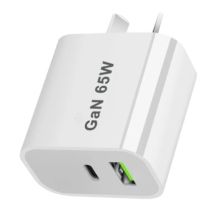 AU Plug USB C Fast Charger 55W PD Wall Adapter Type C