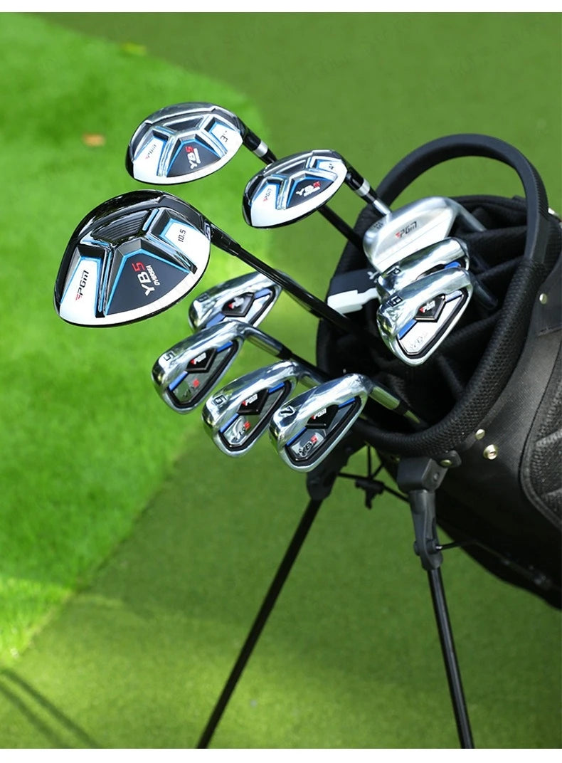 PGM New Golf Club Set for Men 11 Pcs Beginner's Training Golf Rod Men's Golf Set Right Hand Combo Set MTG073