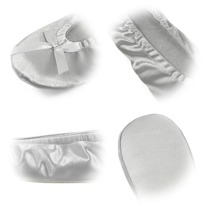 Women Ballet Flats Indoor Lightweight With Soft Foam Insole Bow Knot