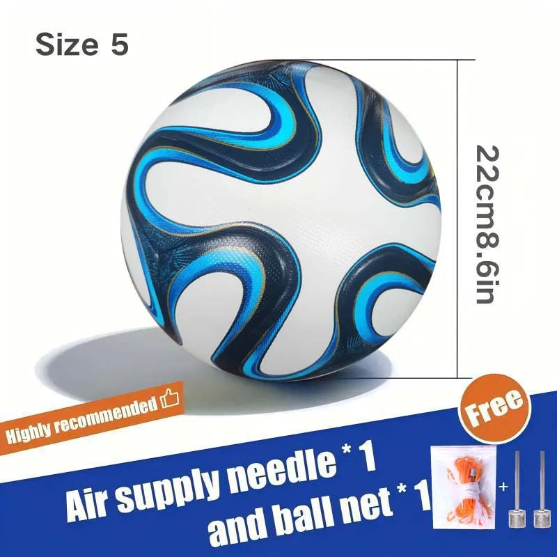 Football Men and Women 2014 Competition Size 5 Pu Adult Futebol Outdoor Sports Training Ball Professional Thickened Team Football