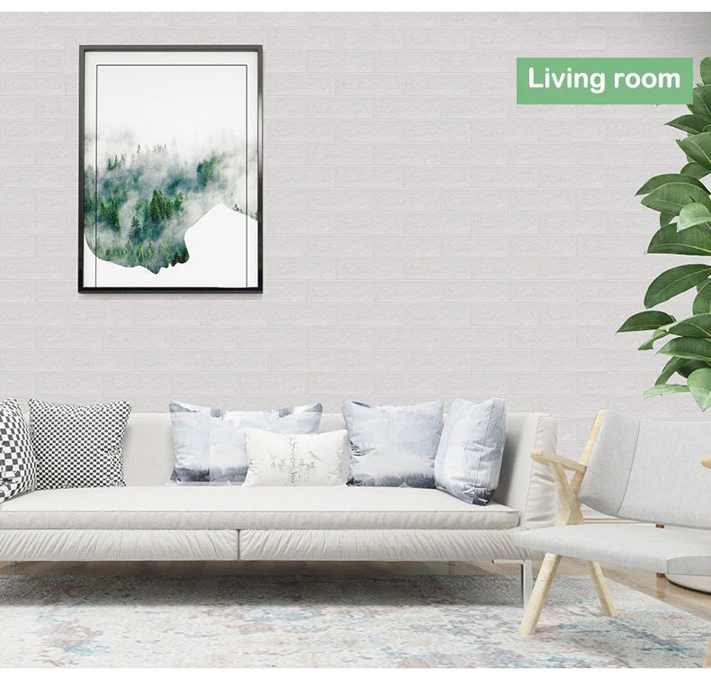 Modern 3D Wall Sticker – Peel & Stick Home Wall Decor