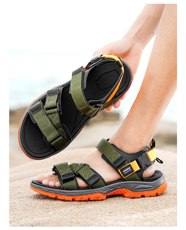 Men's Sandals Wear-Resistant Outdoor Summer Breathable EVA Insole