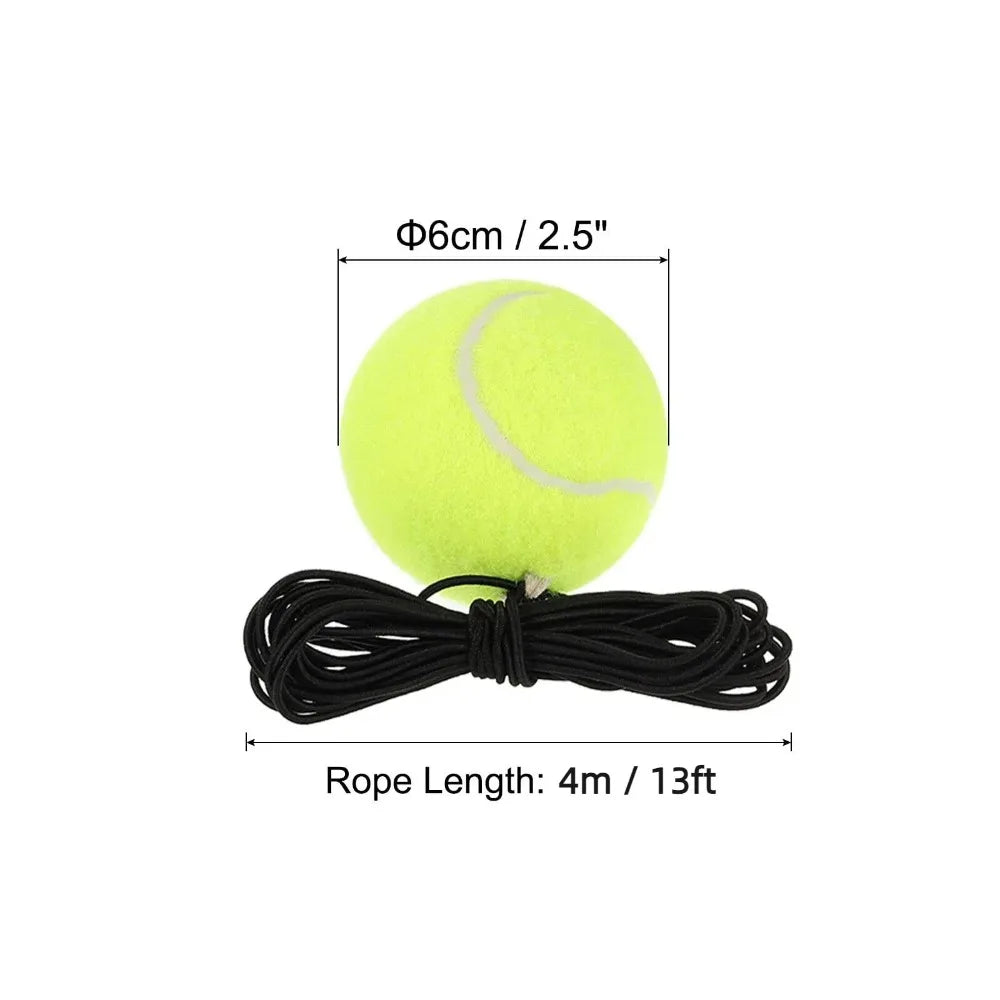 Tennis Training Ball with String Tennis Balls With Elastic Rope Tennis Training Partner Rebound Practice Ball Self Practice Tool