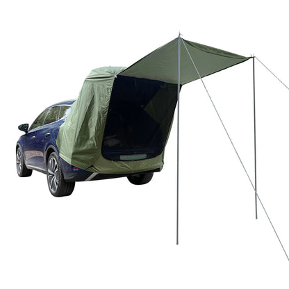 Car Rear Extension Tent With Canopy For Outdoor Camping